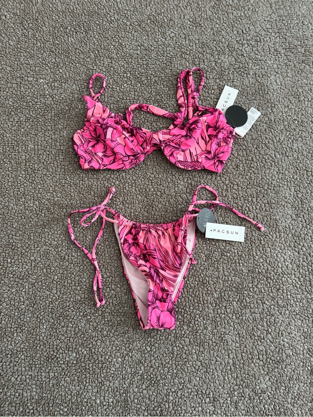 Salero Swim by PacSun Tropical Bikini set ✨NWT